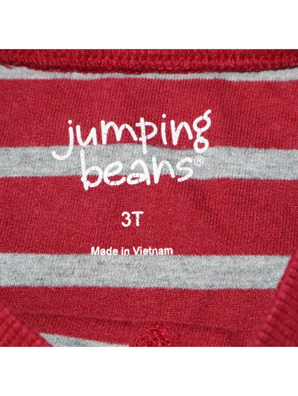 Carter’s & Jumping Beans Boys 3T Long Sleeve Shirts Green Striped 3-Pack